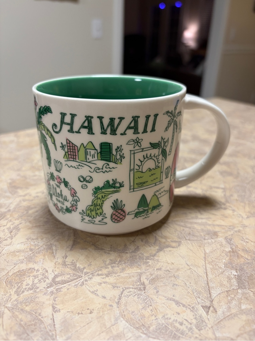 Starbucks Hawaii Ceramic Mug- Been there series- Collector’s Item